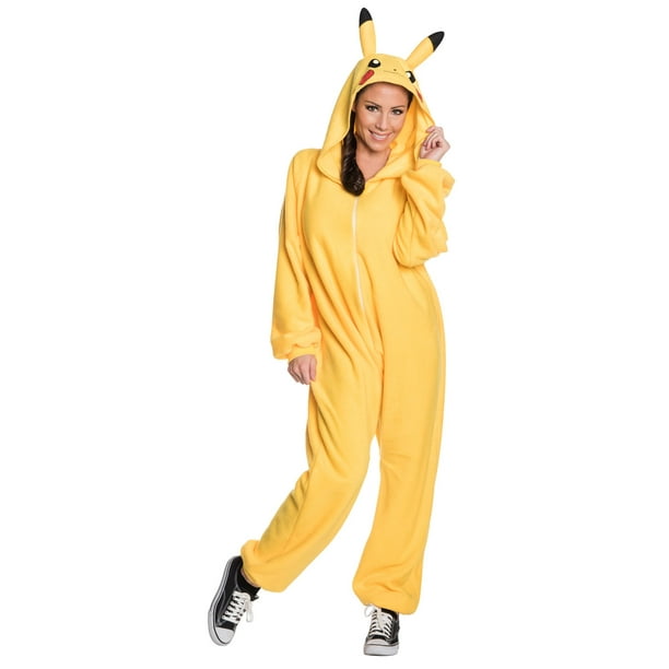 Brand Pokemon Go Pikachu Mascot Costume Halloween Cos Game Dress Adults Size New